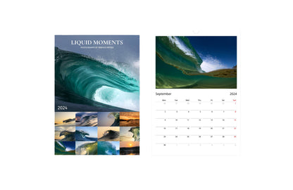 Liquid Moments / Wave Calendar 2024 (USA & CA)