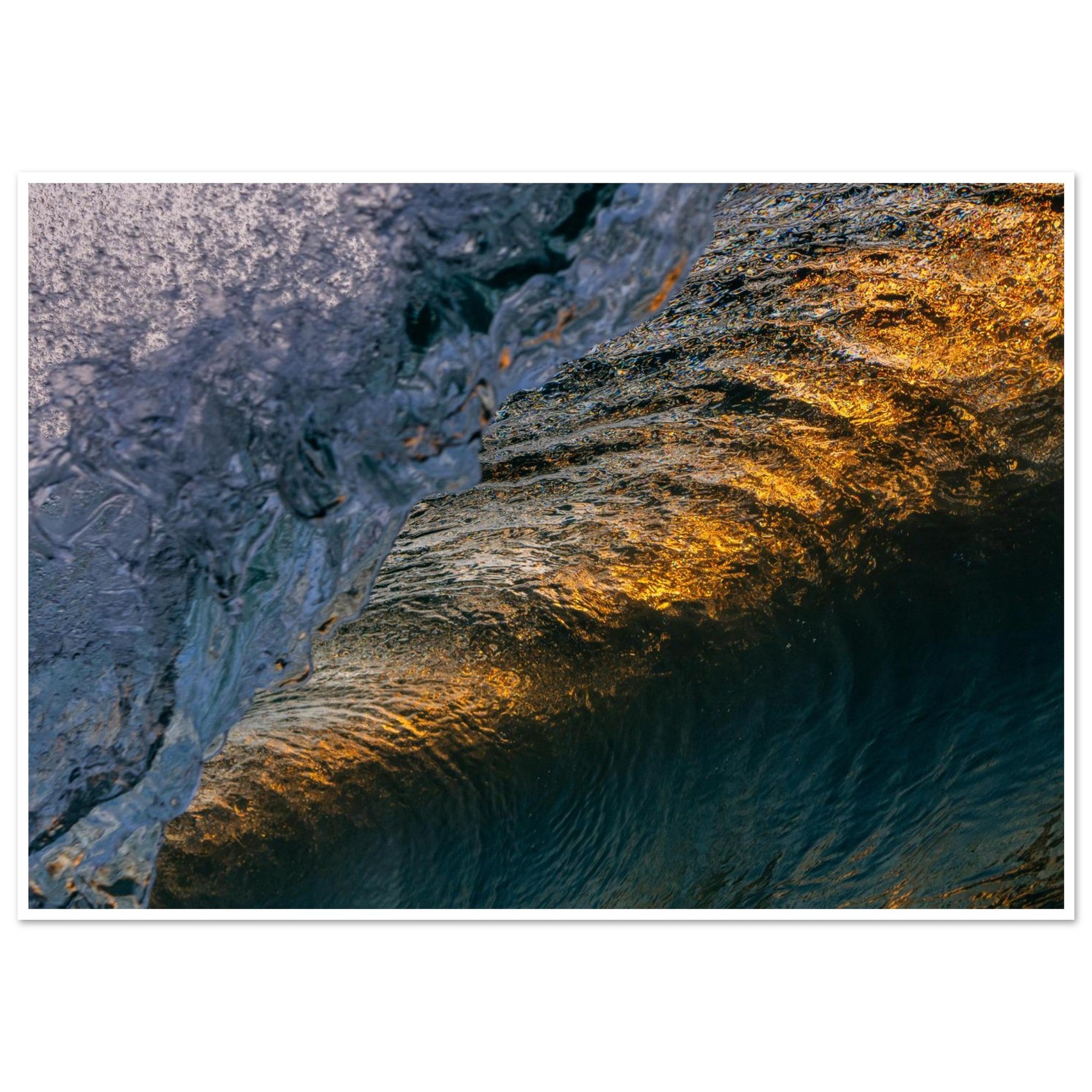 GALAXY – Orange Rocks Ocean Photography