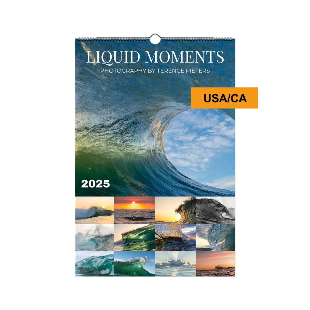 Liquid Moments / Wave Calendar 2025 (USA & CA)