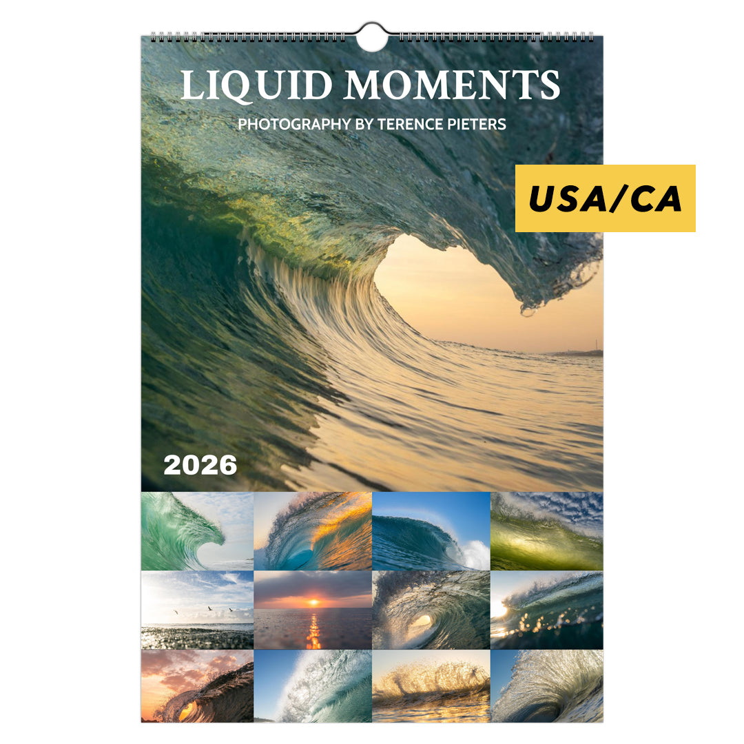 Liquid Moments / Wave Calendar 2026 (USA & CA)